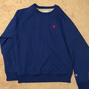 Blue Champion Crewneck